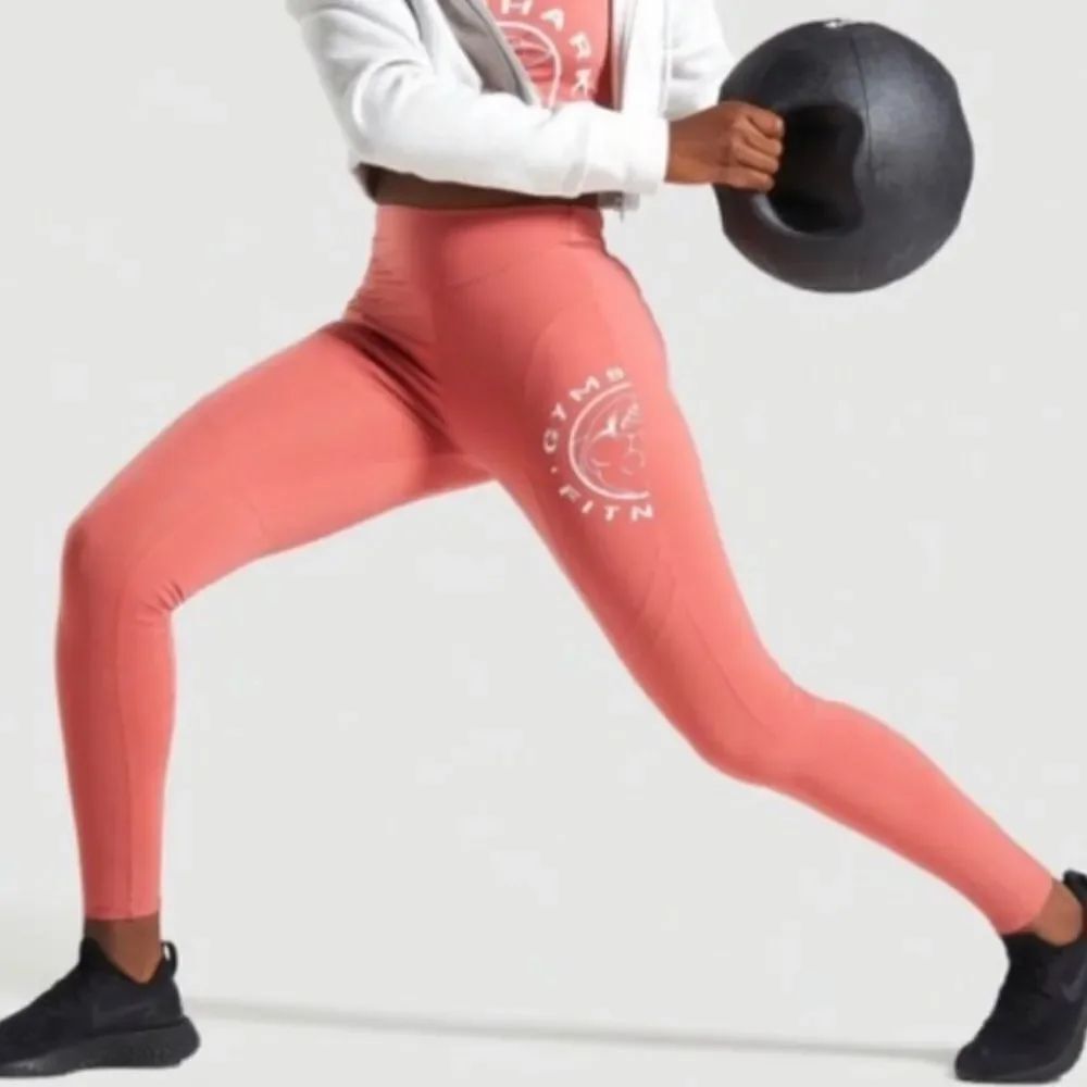 Gymshark High Waist Legacy Panel Leggings Women’s Small Athletic